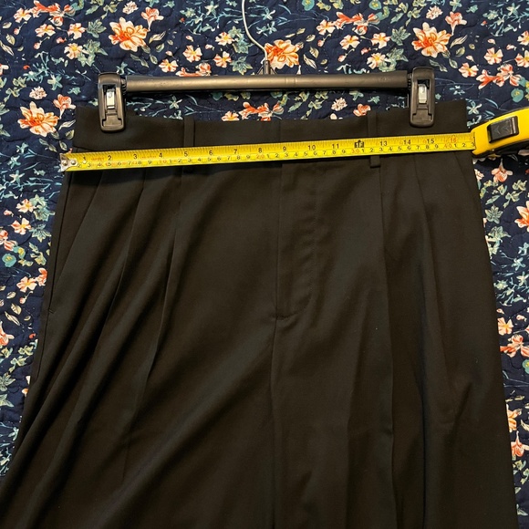 Madewell The Harlow Superwide Leg Trouser in Brushed Twill - Picture 4 of 4